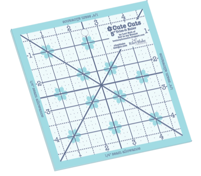 Cute Cuts Trim-it Ruler 5"
