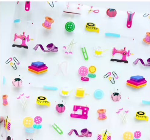 Sewing Notions Clear Vinyl