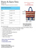 Stars & Bars Tote Pattern