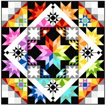 Star Studded Block of the Month - COMPLETE PATTERN