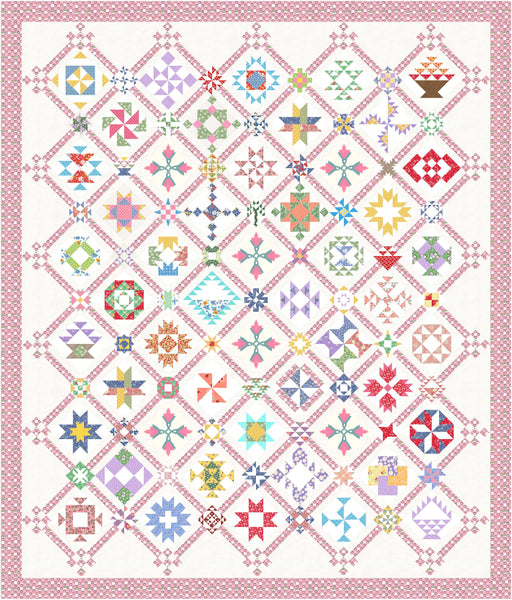 Half and Half Quilt - Complete Pattern