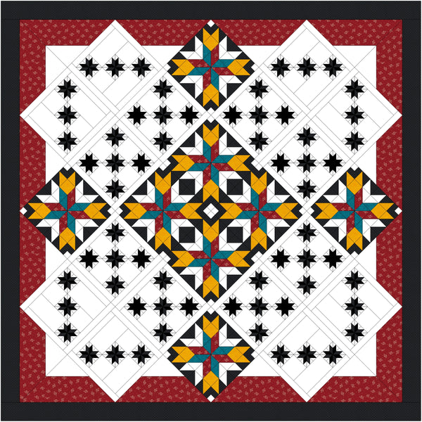 Little Blocks 2025 - Block of the Week - Complete Pattern