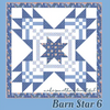 Barn Star Quilt Pattern Set