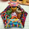Blossie Basket - Includes Quilt-As-You-Go Template