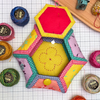 Blossie Basket - Includes Quilt-As-You-Go Template