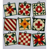 Christmas 5-Patch Potholders Pattern