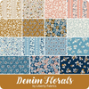 Denim Florals Fat Quarter Bundle - Liberty Fabrics