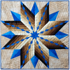 Diamond Chain Star Wall Quilt Pattern
