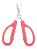 Very Sharp 6 1/4" Scissor with Large Pink Comfort Handles