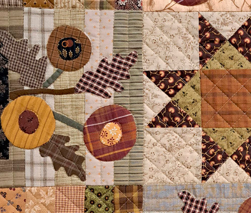 Flowers of Autumn Quilt Pattern | Sentimental Stitches