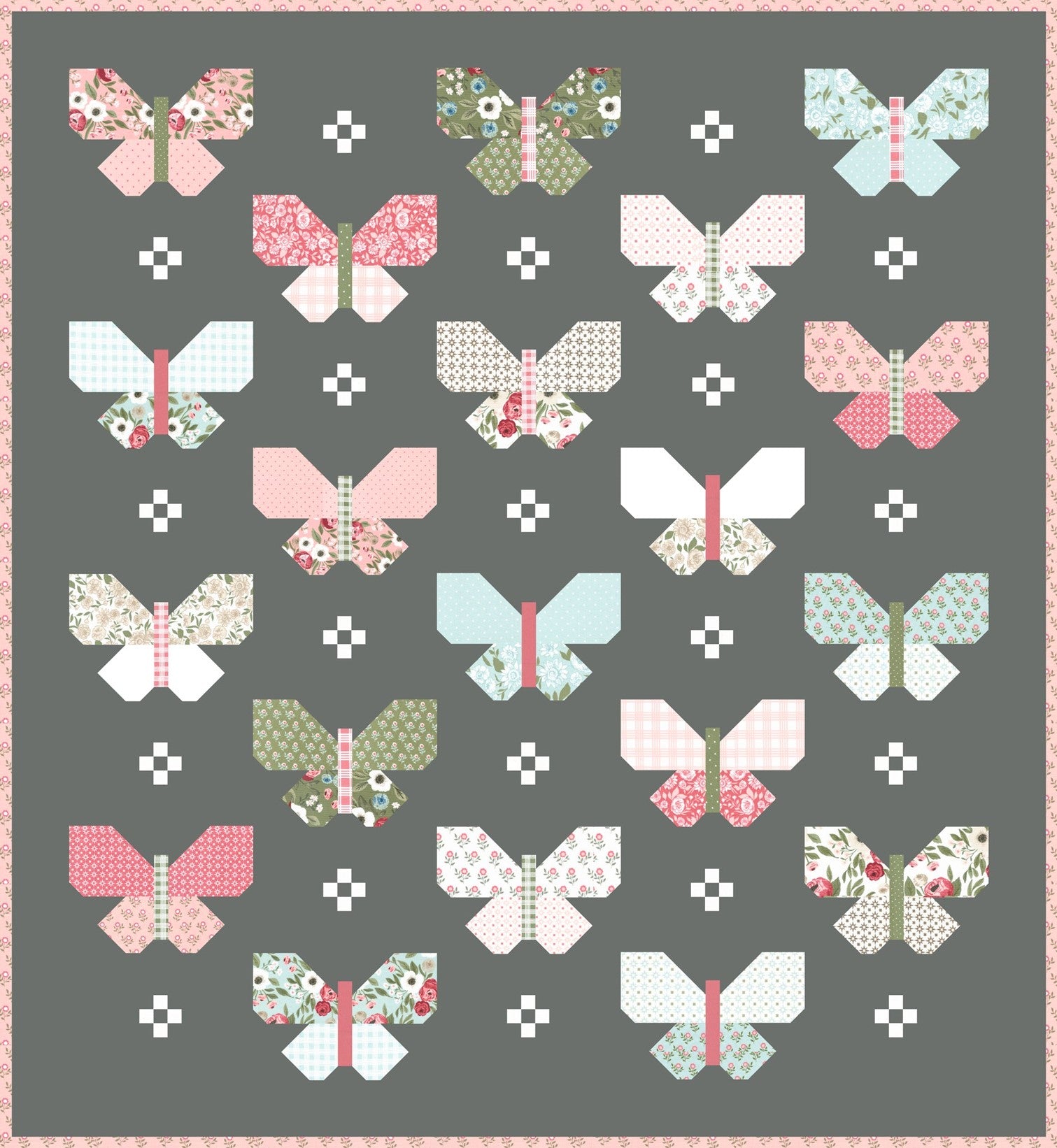 Flutter Quilt Pattern Sentimental Stitches