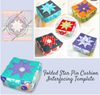 Folded Star Pincushion Pattern