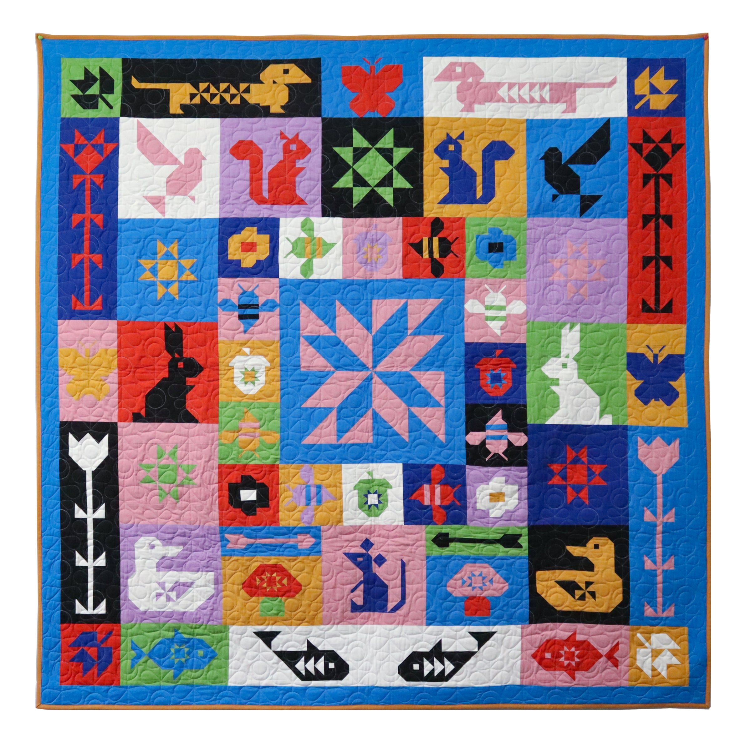 Folk Sampler The Complete Quilt Project Pattern | Sentimental Stitches