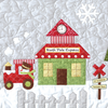 Frosty Goes to Town Block of the Month