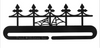 Gothic Fence Quilt Hanger