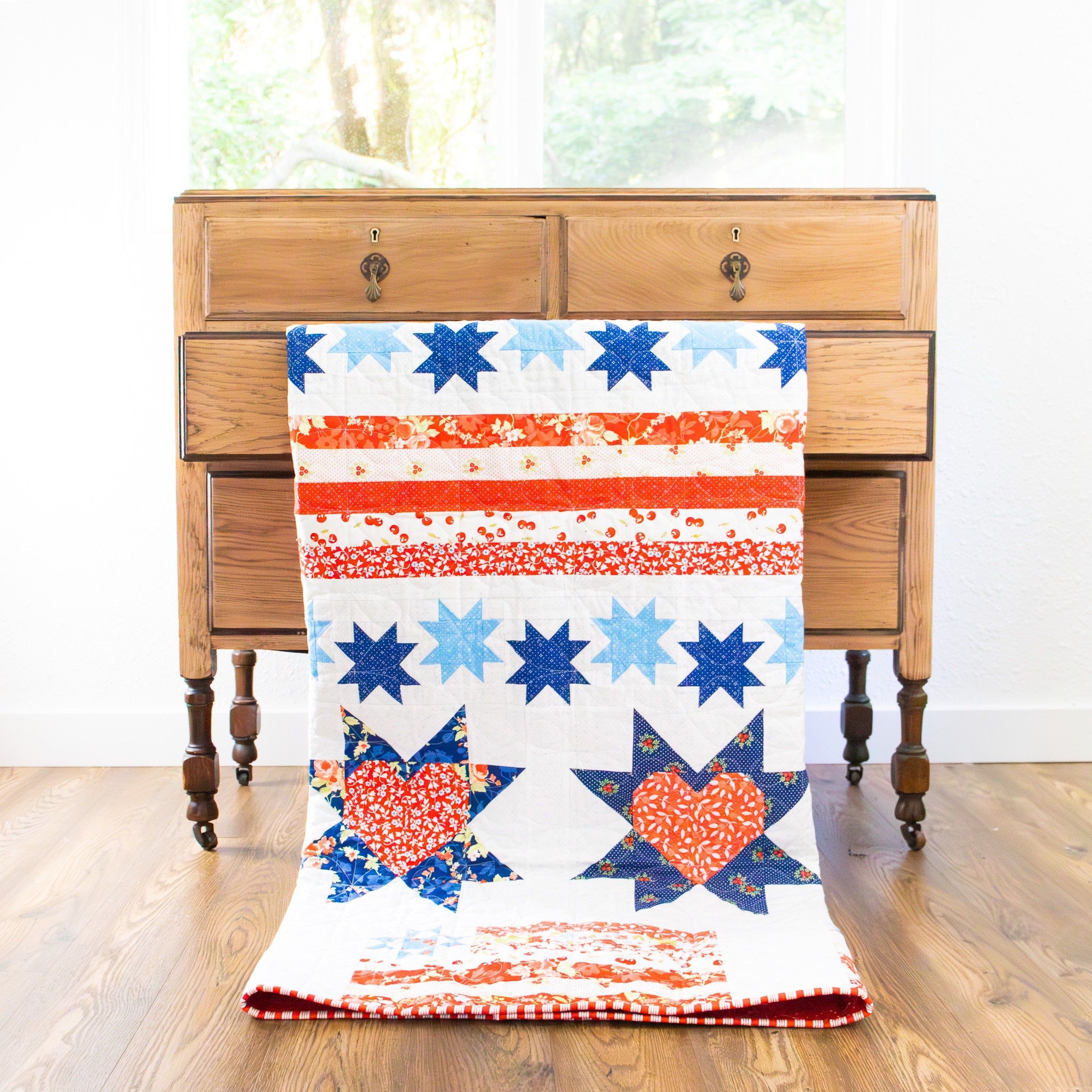 Love American Style Quilt Pattern | Sentimental Stitches