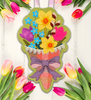 May Day Bouquet Wool Applique Pattern