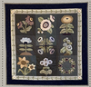 Nine Flowers Wool Applique Quilt Pattern