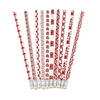 Red and White Quilty Pencils