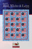 Farmer's Red White and Love Quilt Pattern