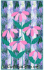 Ribbon Cone Flowers Quilt Pattern