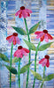 Ribbon Cone Flowers Quilt Pattern