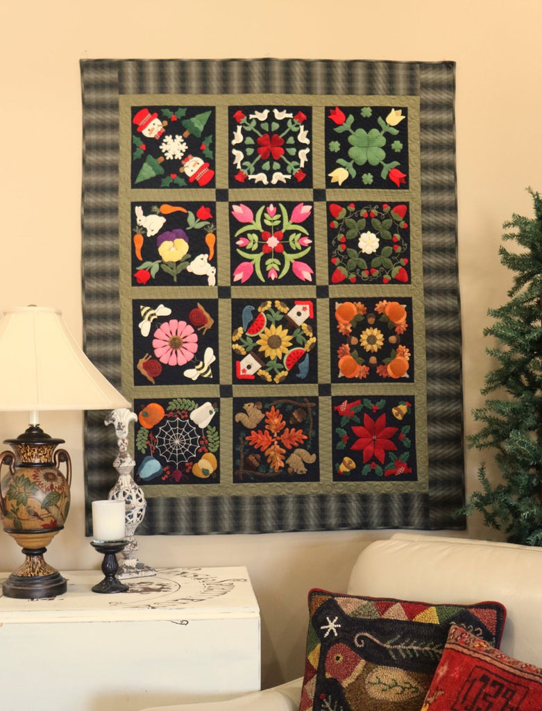 Wool Pilgrim Pattern Wool and Wool Felt | Sentimental Stitches
