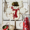 Smiling Snowman Ornament Pattern