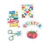 Quilters Vinyl Sticker Set 2