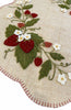 Strawberry Patch Wool Applique Table Mat Pattern