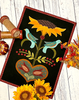 Sunflower Queen Wool Applique Pattern