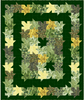Swirling Leaves Quilt Pattern