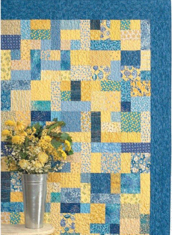 Yellow Brick Road Quilt Pattern | Sentimental Stitches