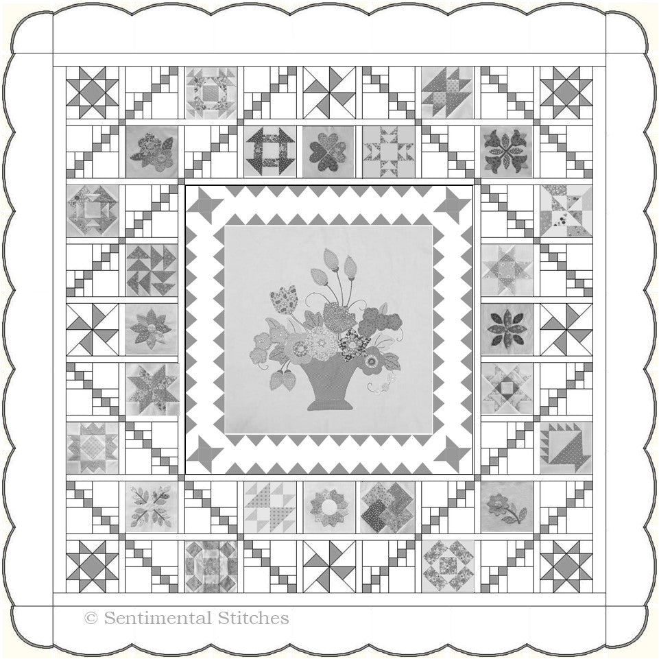 Sentimental Sponge Pattern Patterns | Sentimental Stitches