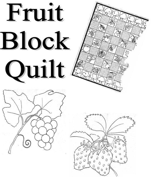 Fruit Block Quilt