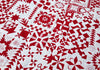 11th Day of Christmas - Just Takes 2 Red and White Quilt