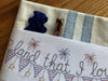 Land That I Love Dish Towel  Pattern or Kit