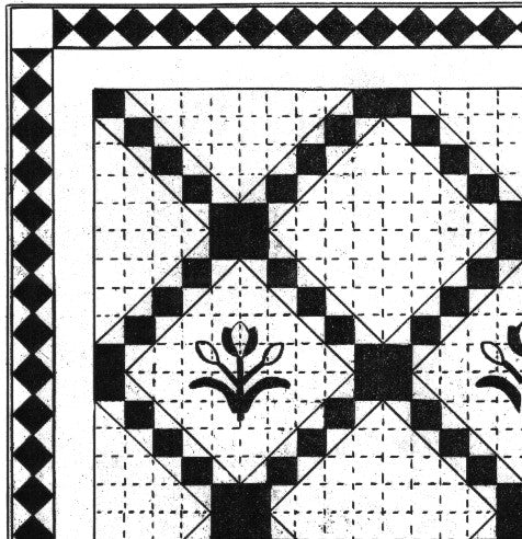 May Morn Tulip Vintage Quilt Pattern