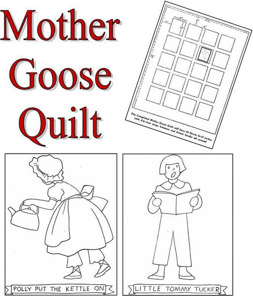 Mother Goose Quilt Series Pattern