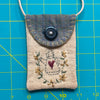 Blackbird Designs Hand Embroidered Thimble Pouch