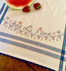 Land That I Love Dish Towel  Pattern or Kit