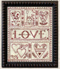 Love Sampler Embroidery Pattern