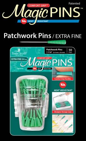 Magic Pins Ultra Grip Patchwork Pins, Magic Pins Extra Long
