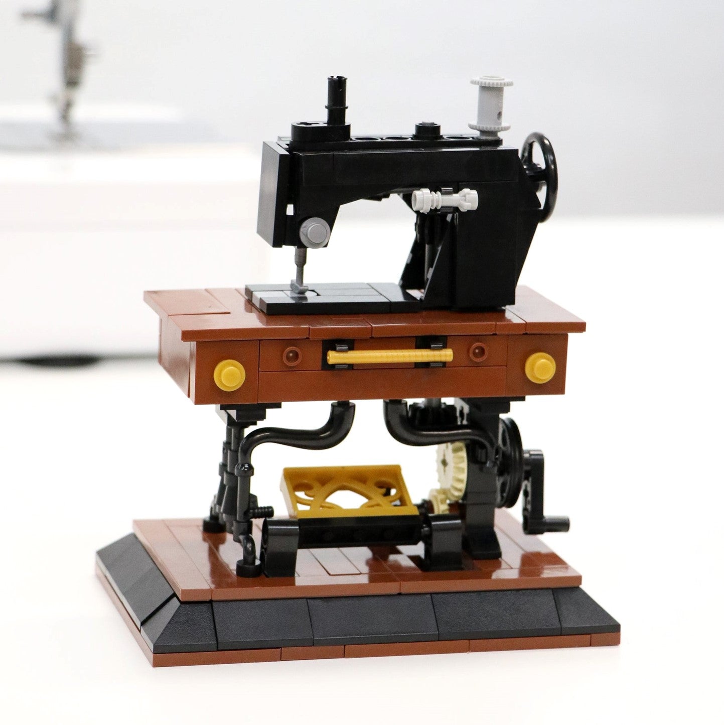 Vintage Sewing Machine Building Block Set | Sentimental Stitches